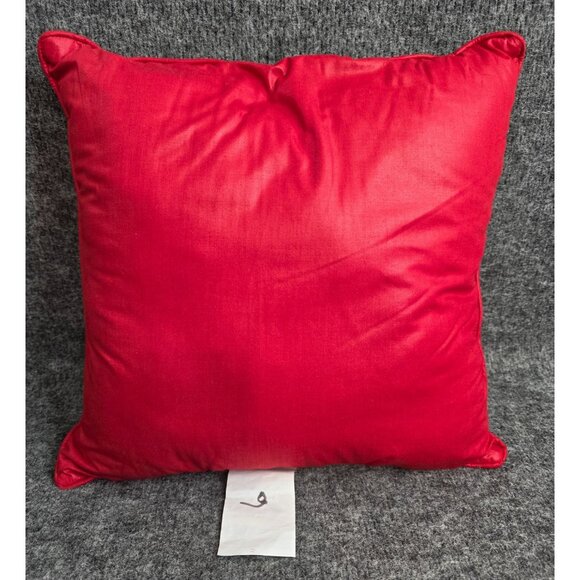 Brentwood Originals Santa Claus Decorative Throw Pillow 13"x13" Holiday Accent - Picture 3 of 5